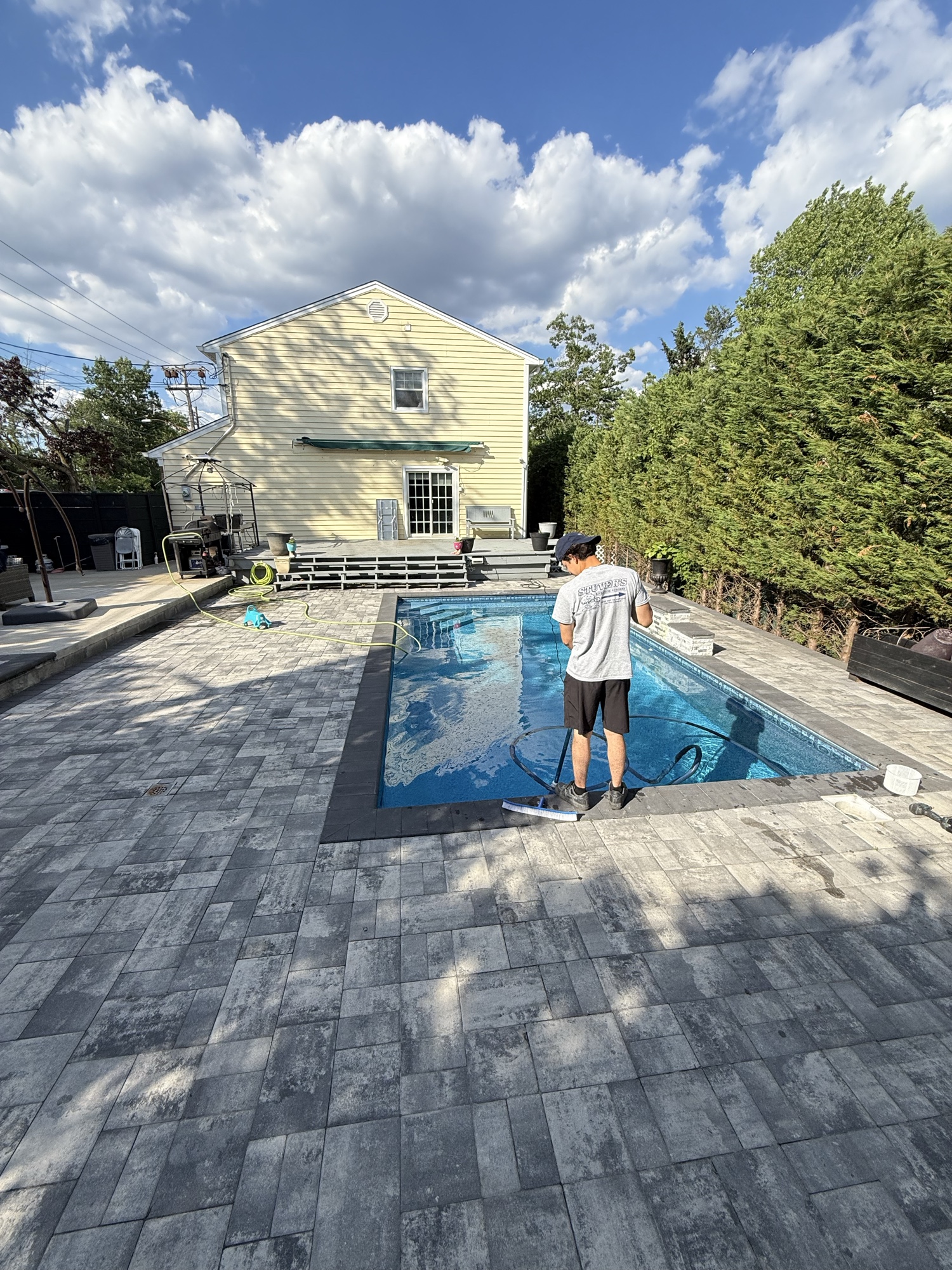 Inground pool cleaning service Staten Island